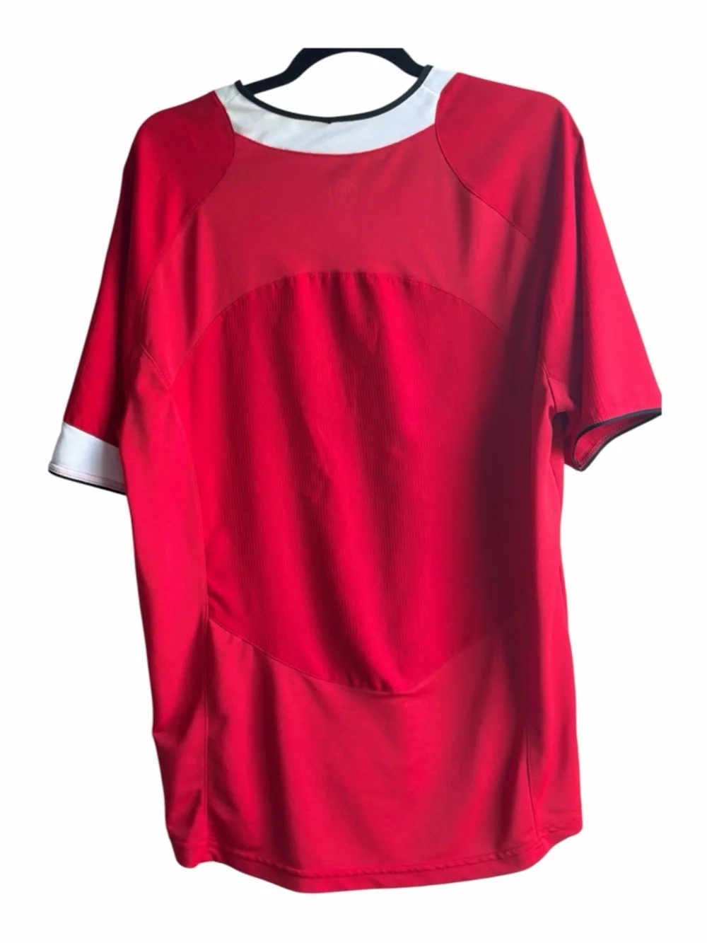 Nike‎ Manchester United Vodafone Jersey Red Soccer Shirt Mens L 2005 Era